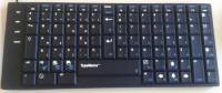 le clavier avec un skin bépo